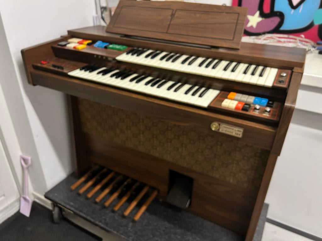 Orgel Gem Wizard 325 met Cosmovox technologie, Muziek en Instrumenten, Orgels, Ophalen, Gebruikt, 2 klavieren, Orgel