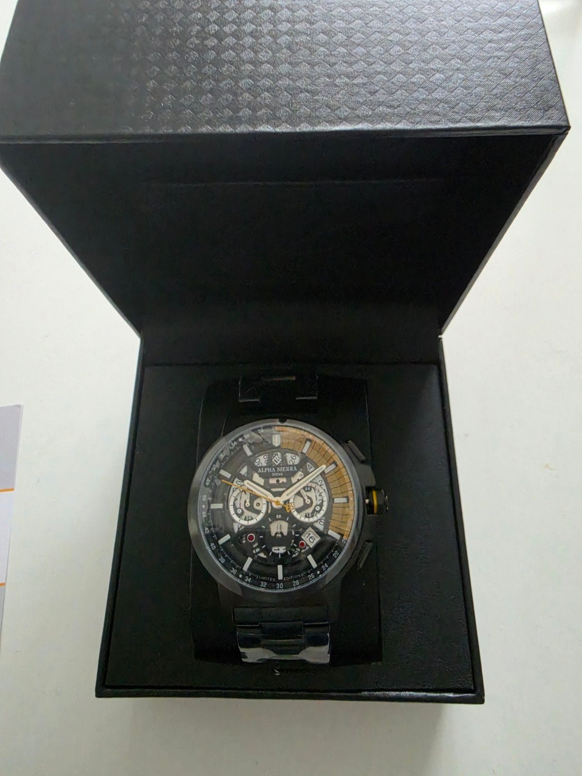 Nieuw Alpha Sierra Titan-horloge, Overige merken, Staal, Staal, Polshorloge