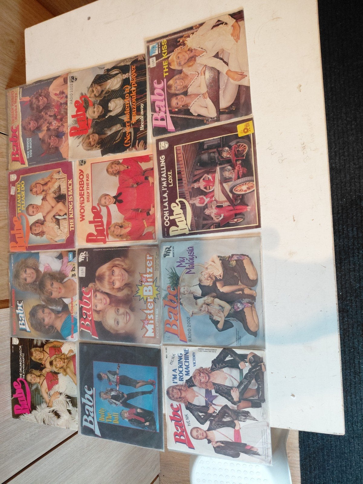 Babe - Vinyl singles collectie (12 stuks), Gebruikt, Originele persing, 7 inch, Ophalen of Verzenden