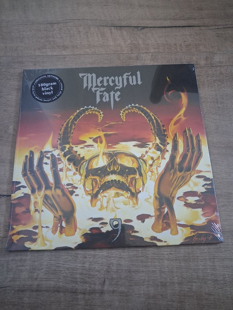 MERCYFUL FATE - 9, LP, Heavy metal, Ophalen of Verzenden, Inclusief poster