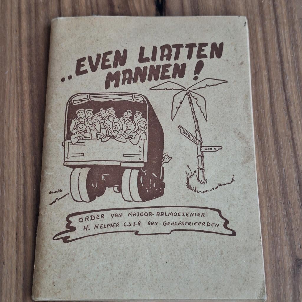Even liatten mannen! H Helmer, Ophalen, 20e eeuw of later, Gelezen, H Helmer