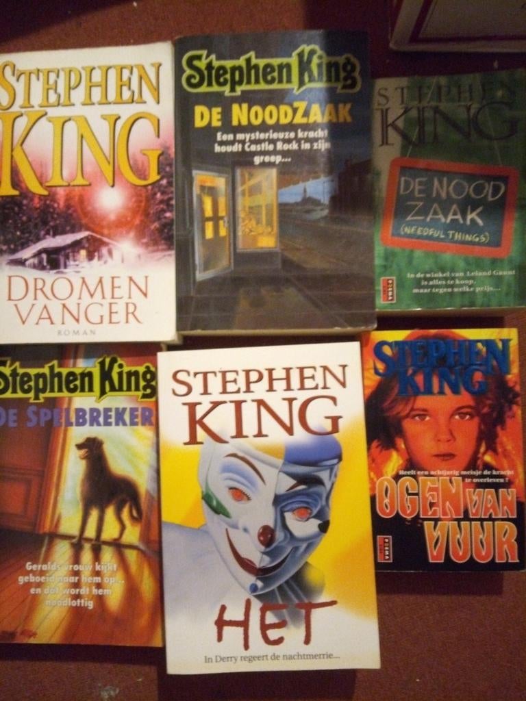 Stephen King Boeken Collectie - 6 Spannende Romans, Verzenden, Gelezen