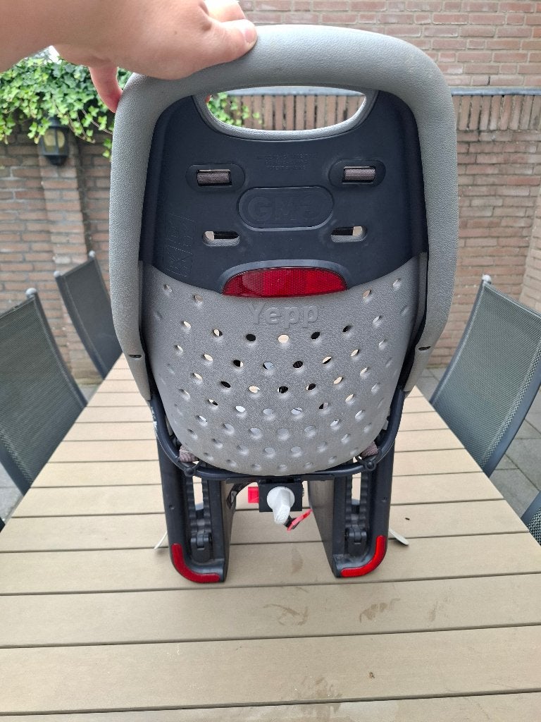 Yepp fietsstoel, Achterzitje, Ophalen of Verzenden, Thule Yepp, Gebruikt