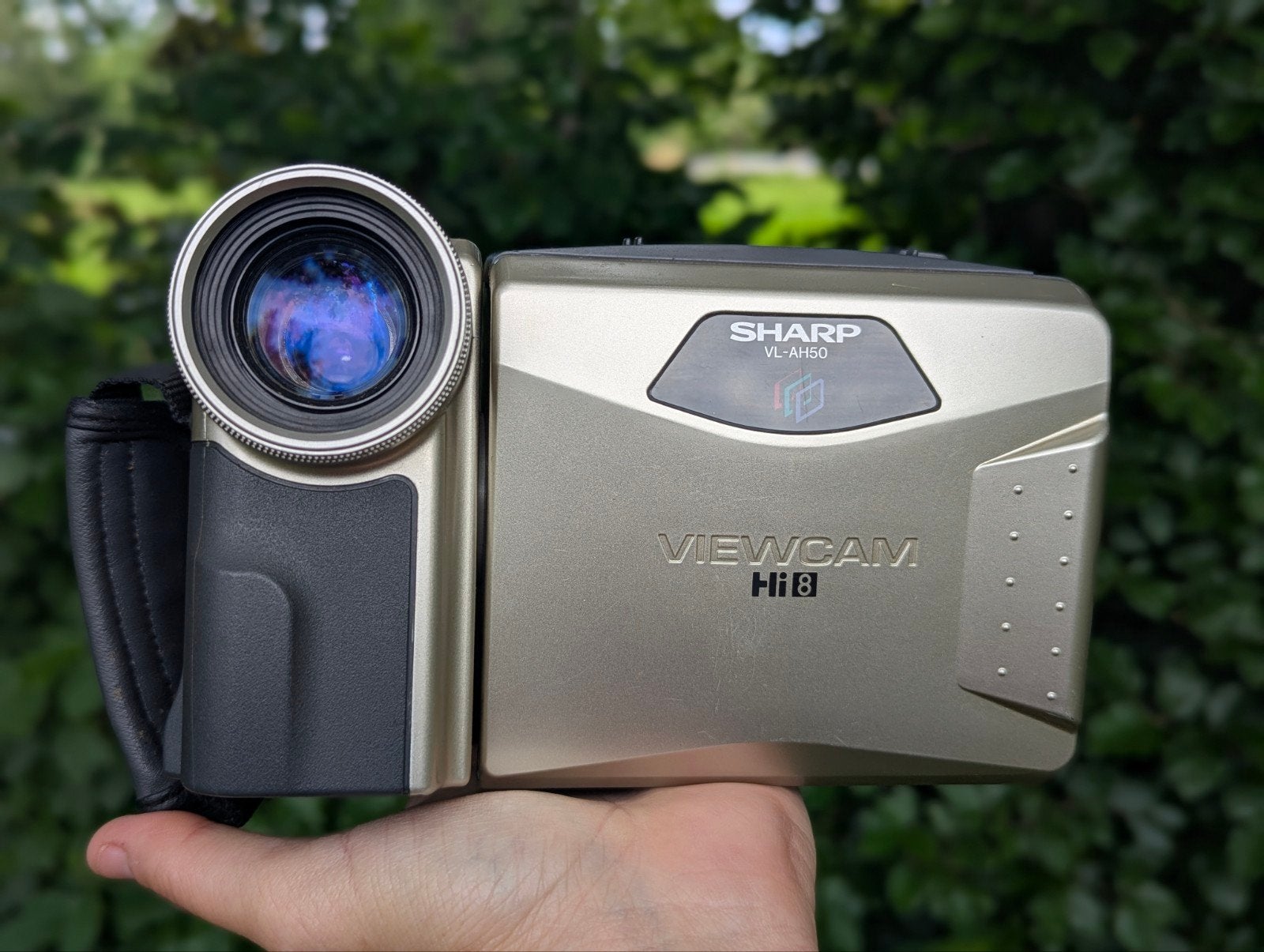 Sharp Viewcam Hi8 VL-AH50 Camcorder (zonder accu/oplader), Ophalen of Verzenden, Hi 8, Camera