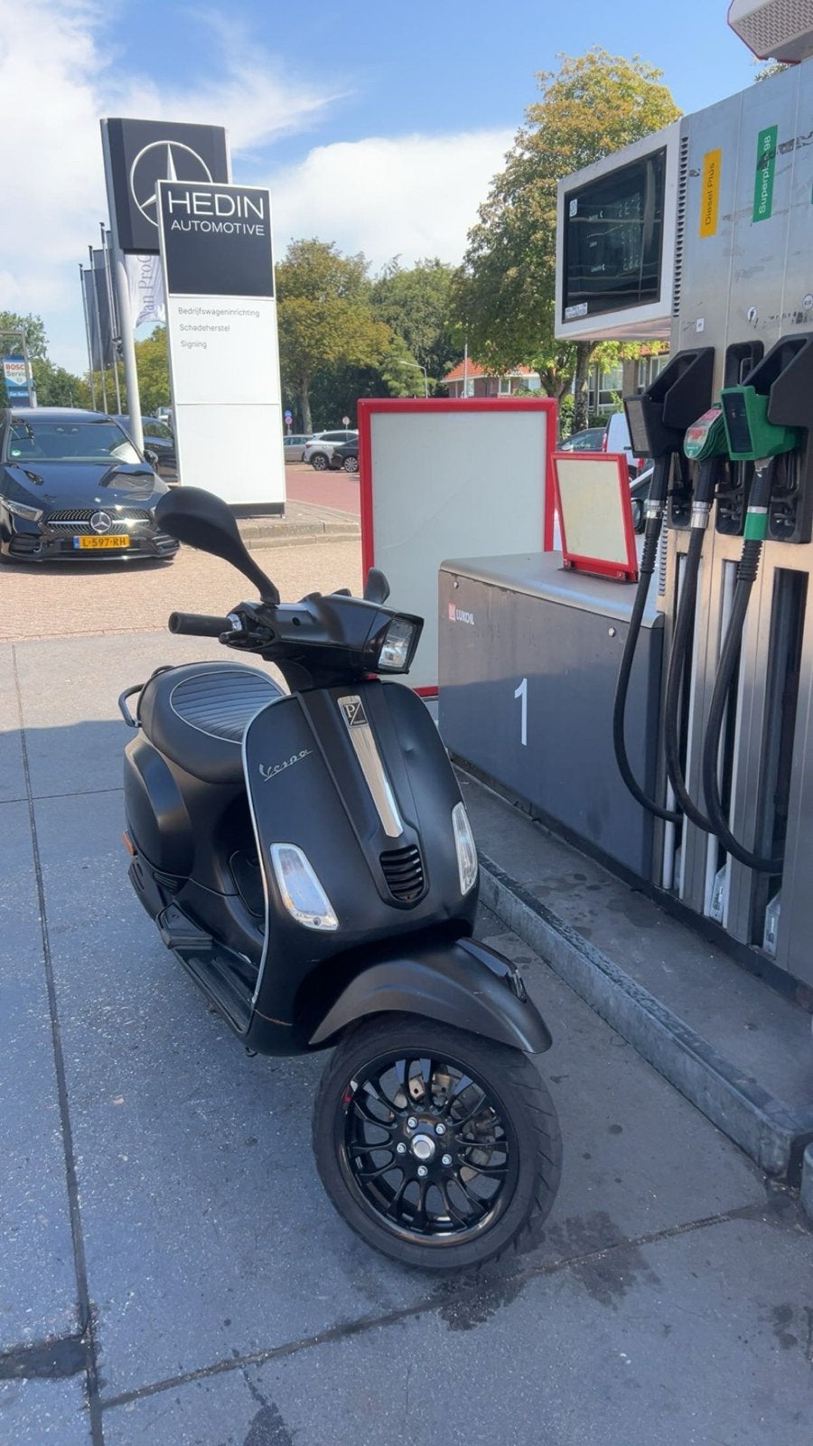 Matzwarte Vespa S - Goed onderhouden scooter, Fietsen en Brommers, Scooters | Vespa, Gebruikt, Verzenden, Maximaal 45 km/u, Vespa S