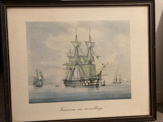 3 schilderijen met zeilboten, Ophalen, Maritiem / water, Klassiek, Overige technieken