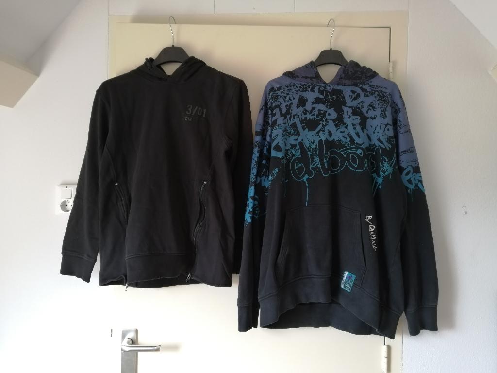 Hoodies - Maat 170 / 176 - Set van 2, Kinderen en Baby's, Kinderkleding | Maat 170, Gebruikt, Verzenden, Jongen of Meisje, Trui of Vest