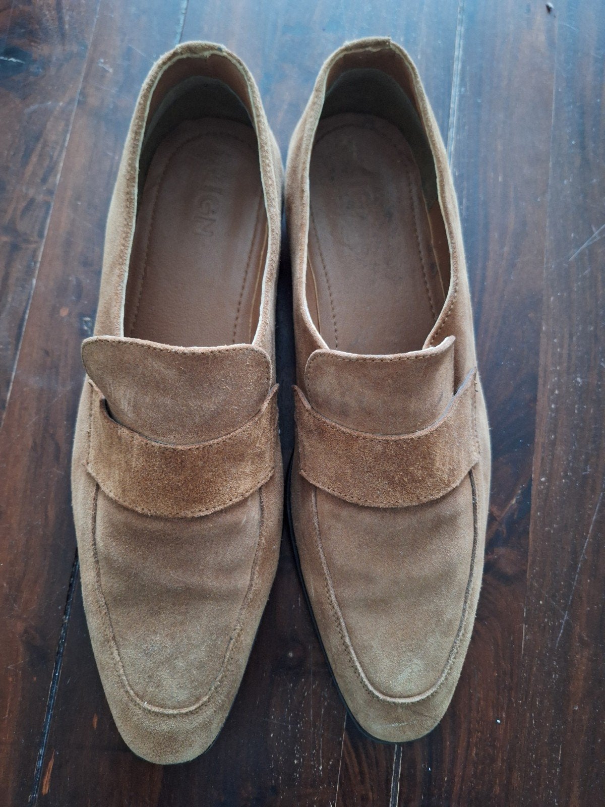 Suède loafers van ZIGN in maat 46, Loafers, Bruin, ZIGN, Ophalen of Verzenden