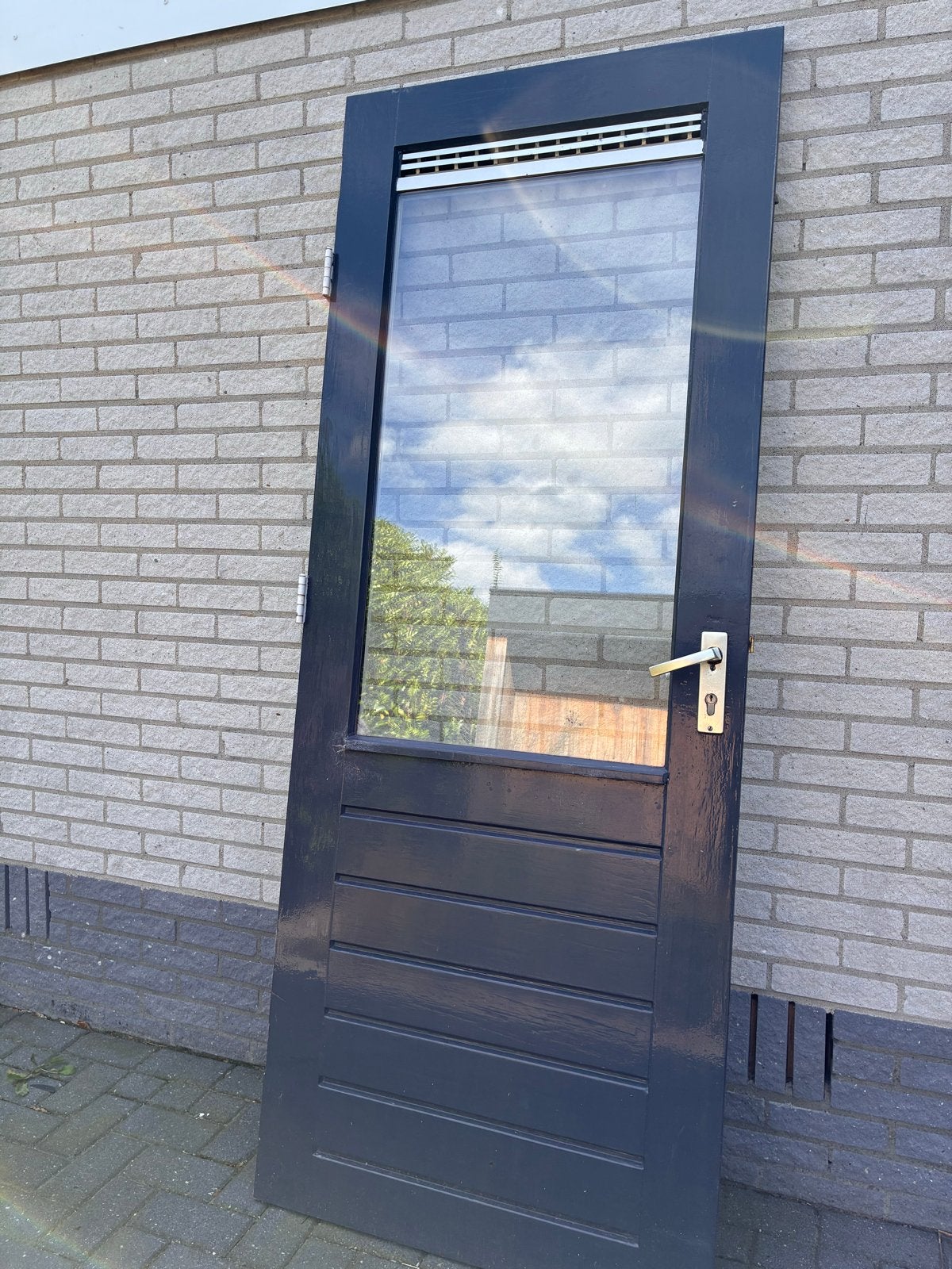 Achterdeur 83x211,5 cm - Gebruikt, Ophalen, Gebruikt, 80 tot 100 cm, Buitendeur