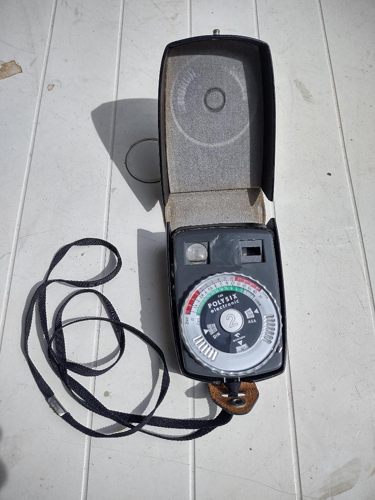 Gossen Polysix Electronic 2 lichtmeter, Audio, Tv en Foto, Fotografie | Fotostudio en Toebehoren, Ophalen of Verzenden, Zo goed als nieuw
