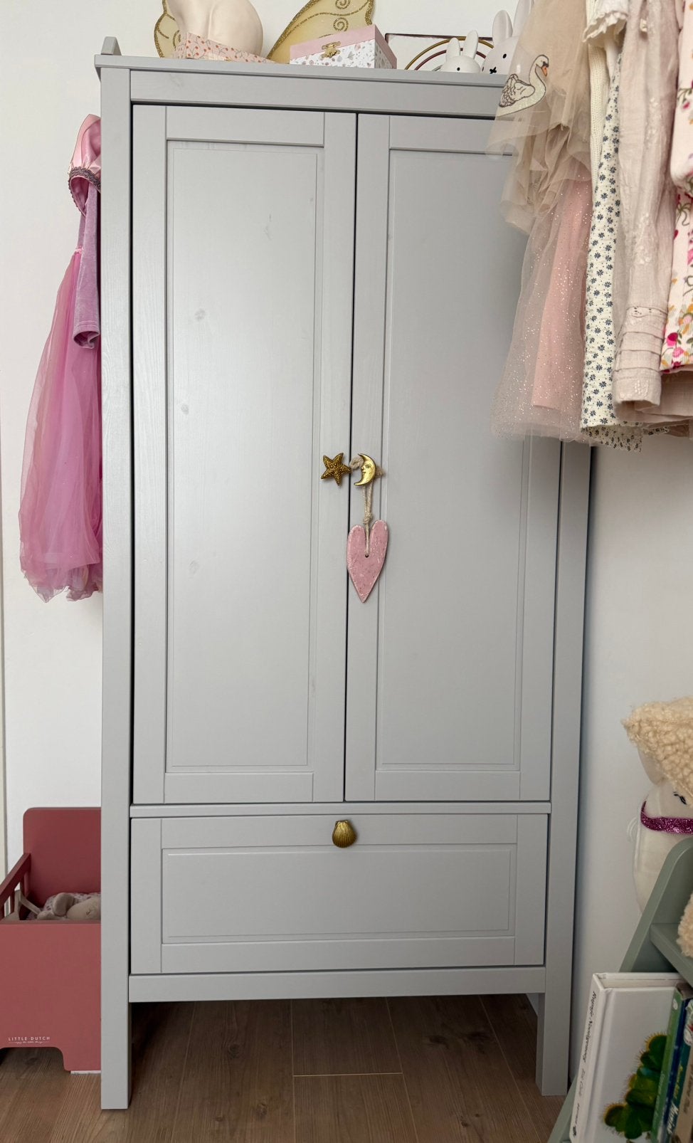 Meisjes kledingkast SUNDVIK ikea, Ophalen, 50 tot 70 cm, 105 cm of meer, Zo goed als nieuw