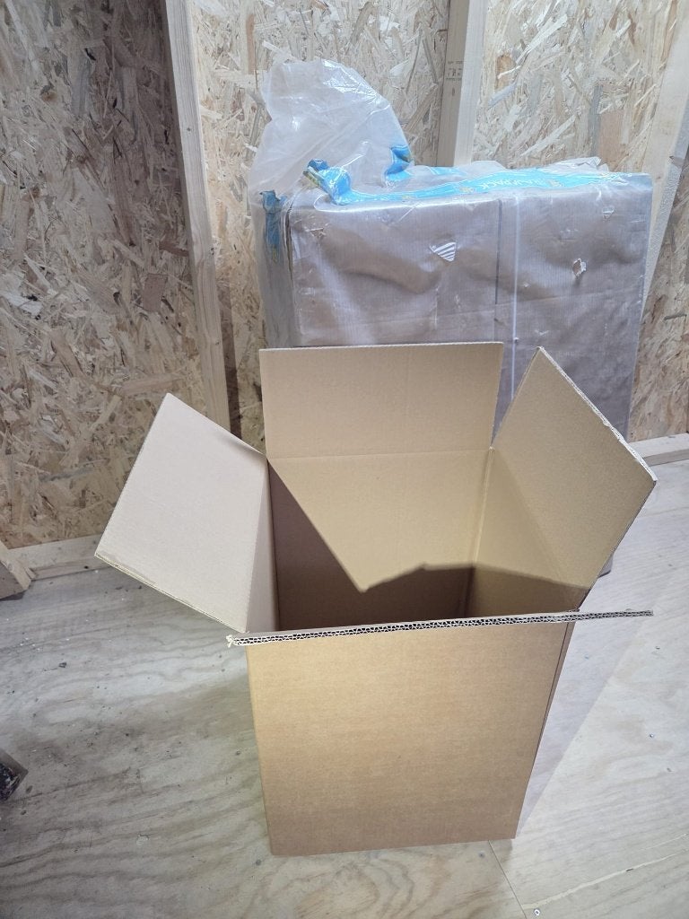 Dozen karton 20x kartonnen doos dubbele golf 40x40x50 NIEUW, Ophalen, Doos, Opvouwbaar, Nieuw