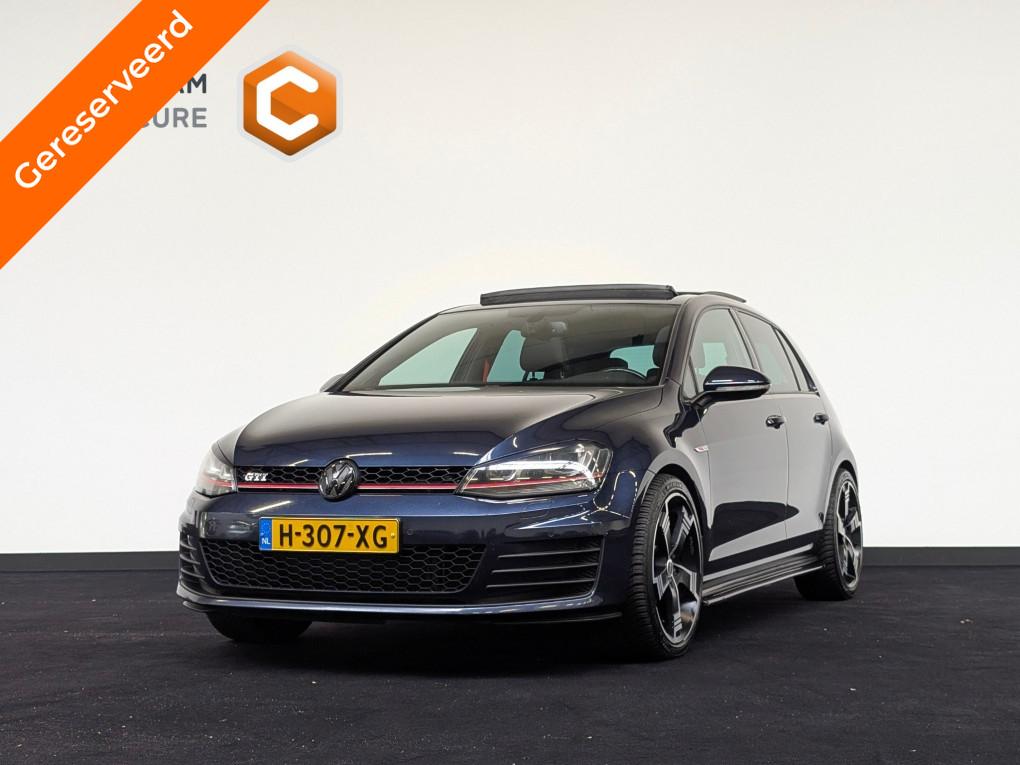 Volkswagen Golf 2.0 TSI GTI |PANO|STOELV|ACC (bj 2015), Auto's, Automaat, Gebruikt, 4 cilinders, 1984 cc
