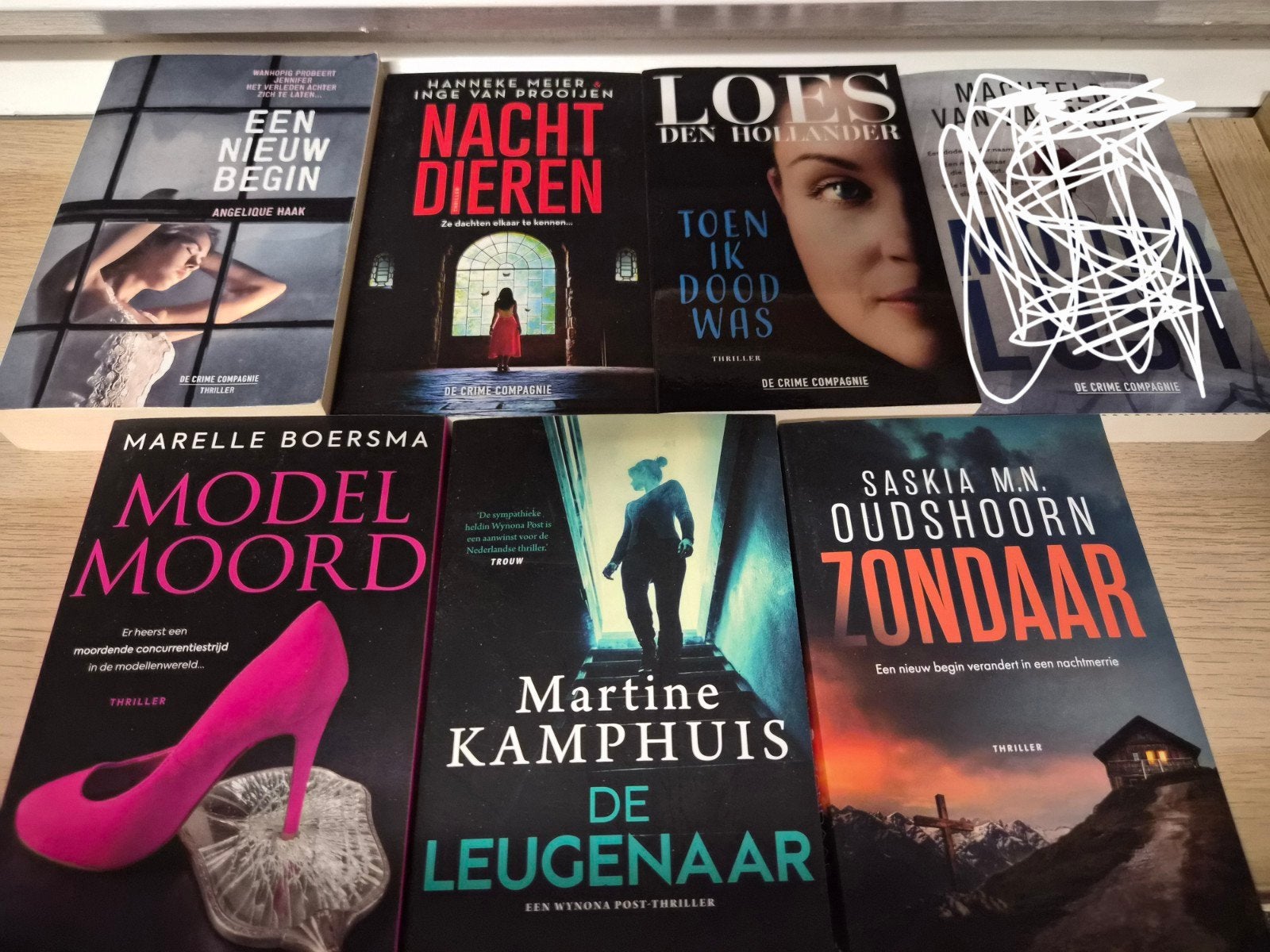 Thriller boeken van De Crime Compagnie - Diverse auteurs, Ophalen of Verzenden, Zo goed als nieuw