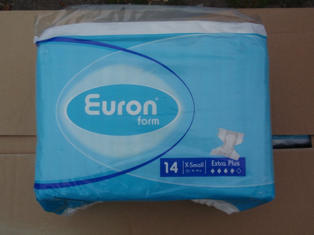 12 pakken Euron form X-small plus slips, Diversen, Verpleegmiddelen, Ophalen of Verzenden, Nieuw