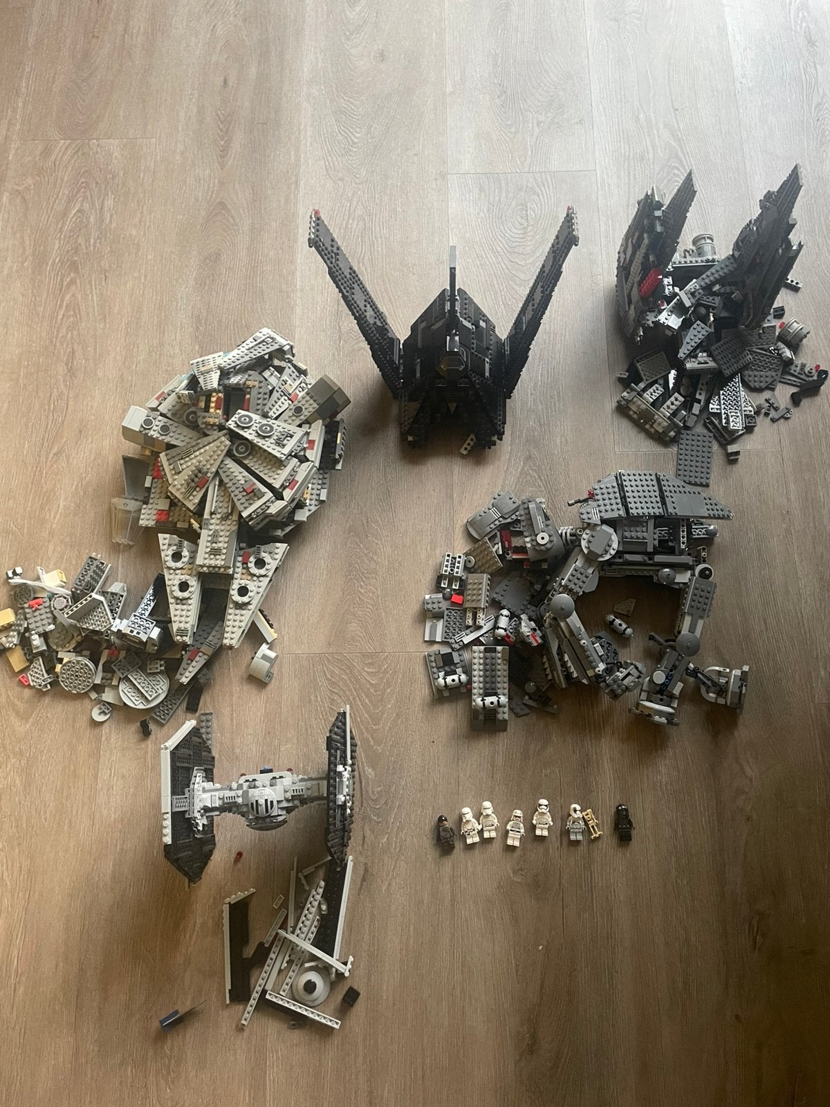 Veel grote Lego Star Wars sets + minifiguren, Kinderen en Baby's, Speelgoed | Duplo en Lego, Ophalen of Verzenden, Zo goed als nieuw