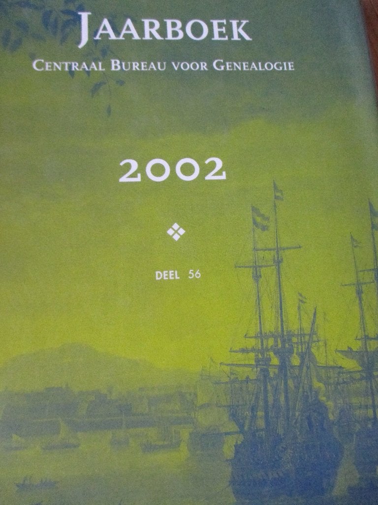 Jaarboek van het Centraal Bureau van Genealogie 2002, Ophalen of Verzenden, 17e en 18e eeuw, Nieuw