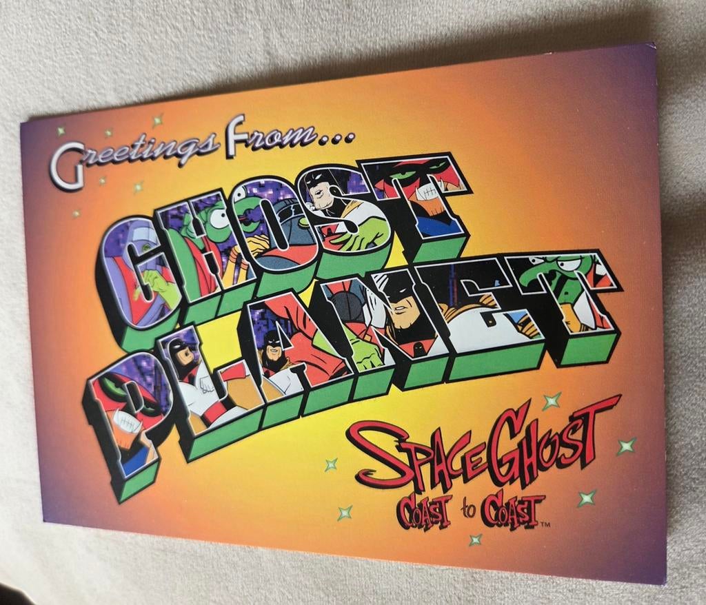 Space Ghost Coast to Coast - Cartoon Network, Verzenden, 1980 tot heden, Ongelopen, Sterren en Beroemdheden