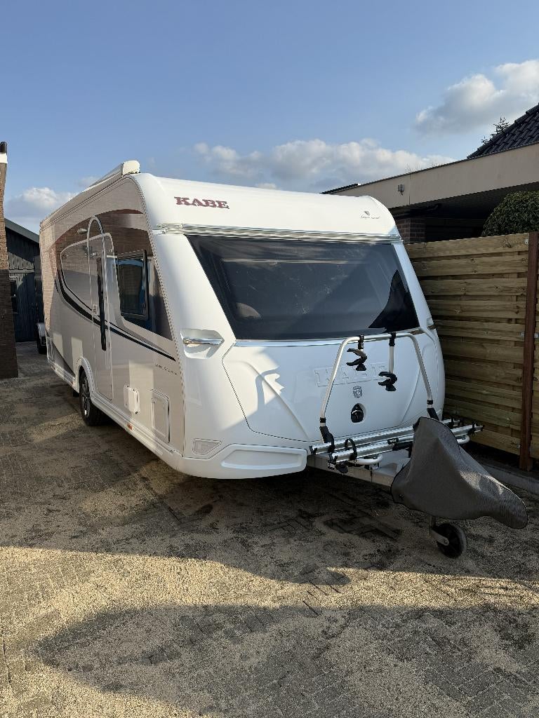 Kabe Imperial 560 XL KS - Nieuwstaat & vele luxe extra’s!, Rondzit, Frans bed, 7 tot 8 meter, Kabe