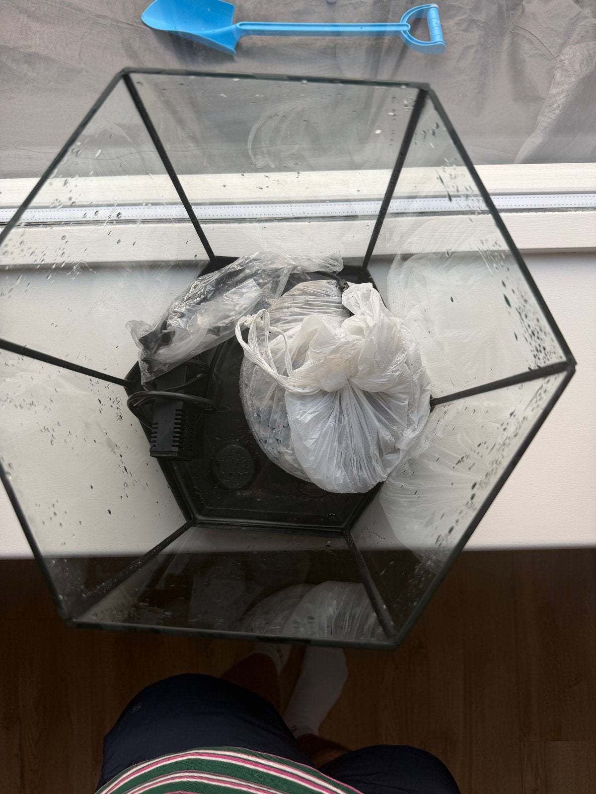 Aquarium met pomp, Ophalen, Pomp, Gebruikt, Vissenkom