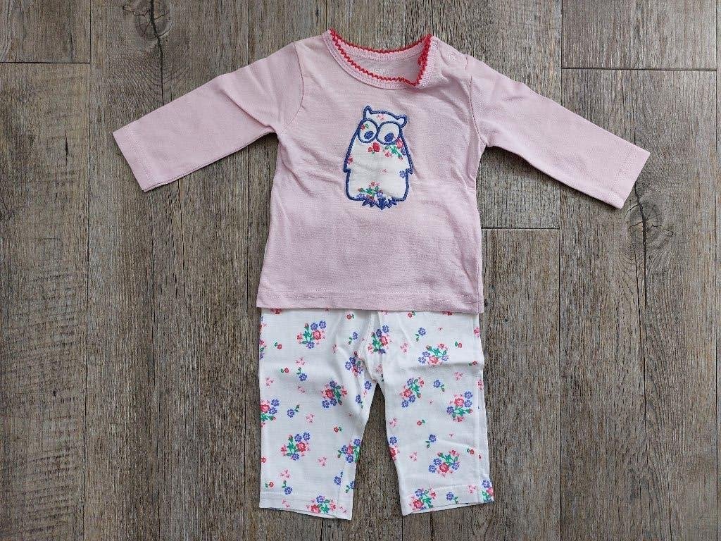 Pyjama maat 50/56 (Hema), Nacht- of Onderkleding, Gebruikt, Meisje, Ophalen of Verzenden