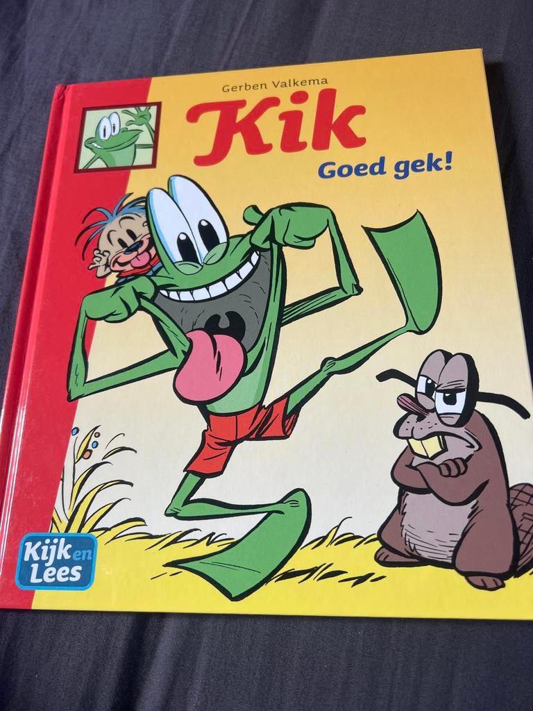 Kik Goed gek! - Gerben Valkema (Kijk en Lees), Eén stripboek, Ophalen of Verzenden, Zo goed als nieuw