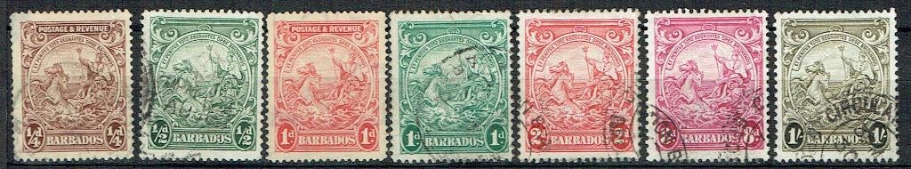 Barbados 1932 Militair Paard, Verzenden, Gestempeld, Overige thema's