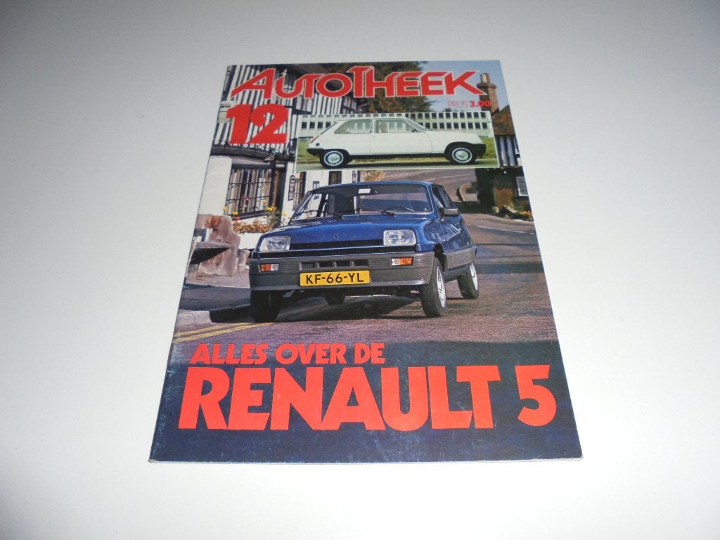 Autotheek Renault 5  1983, Ophalen of Verzenden, Nieuw, Renault