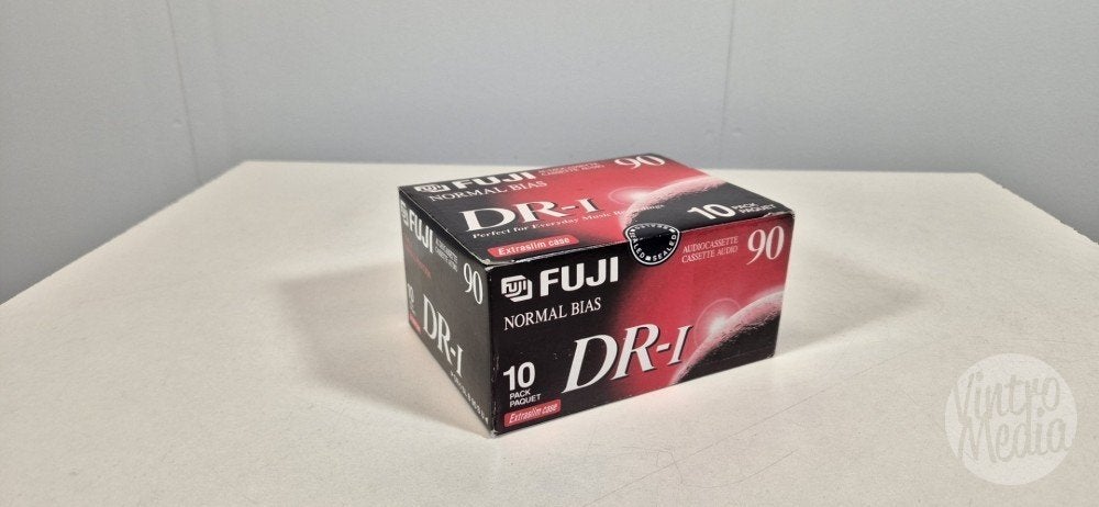 Fuji DR-I Cassettebandje | Tape | 90 Minuten | 10 Pak, 2 t/m 25 bandjes, Overige genres, Ophalen of Verzenden, Nieuw in verpakking