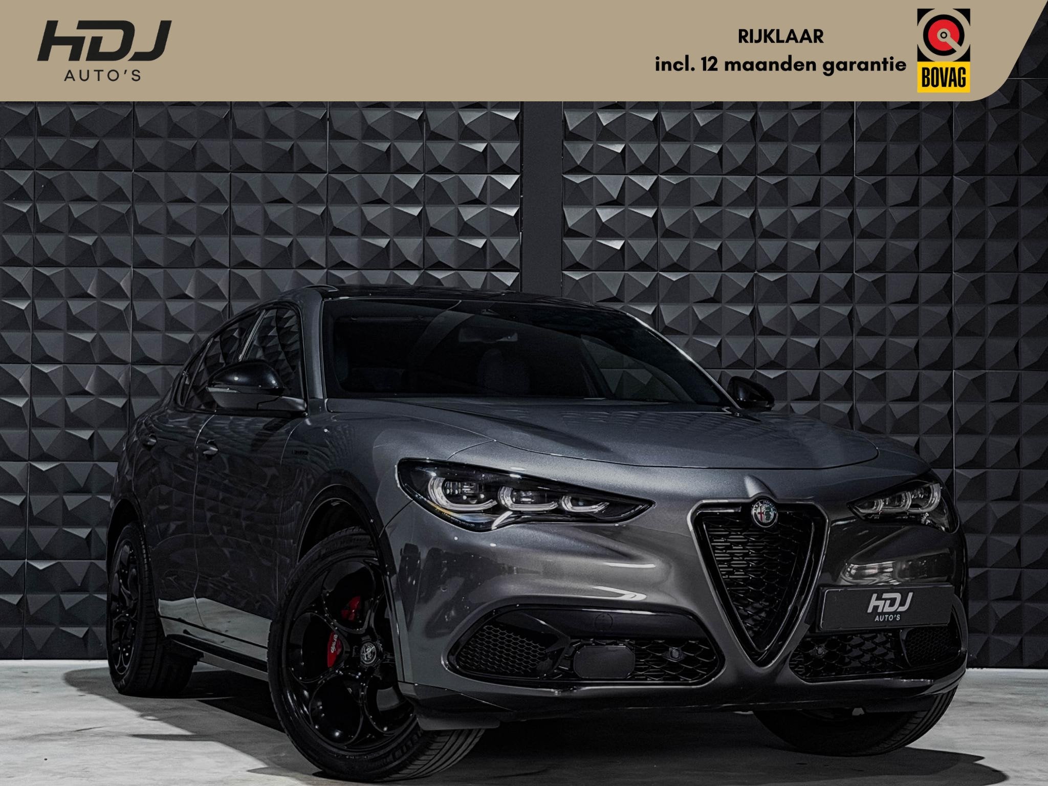 Alfa Romeo Stelvio 2.0 T GME AWD Veloce | Pano | 20" | H/K |, Auto's, Automaat, 12 maanden, Euro 6, 4 cilinders