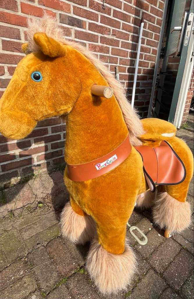 PonyCycle Loopfiets Paard - Rijden zonder batterijen, Ophalen, Zo goed als nieuw, Jongen of Meisje