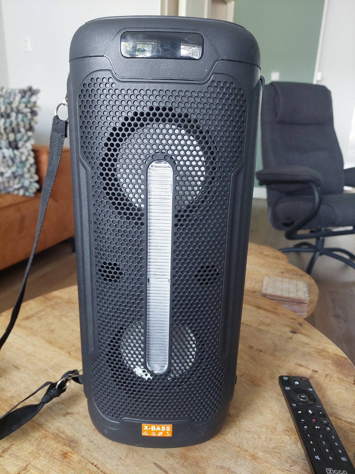 Draagbare Party Speaker met Bluetooth en Karaoke functie, Overige merken, Gebruikt, Party speaker, Ophalen of Verzenden