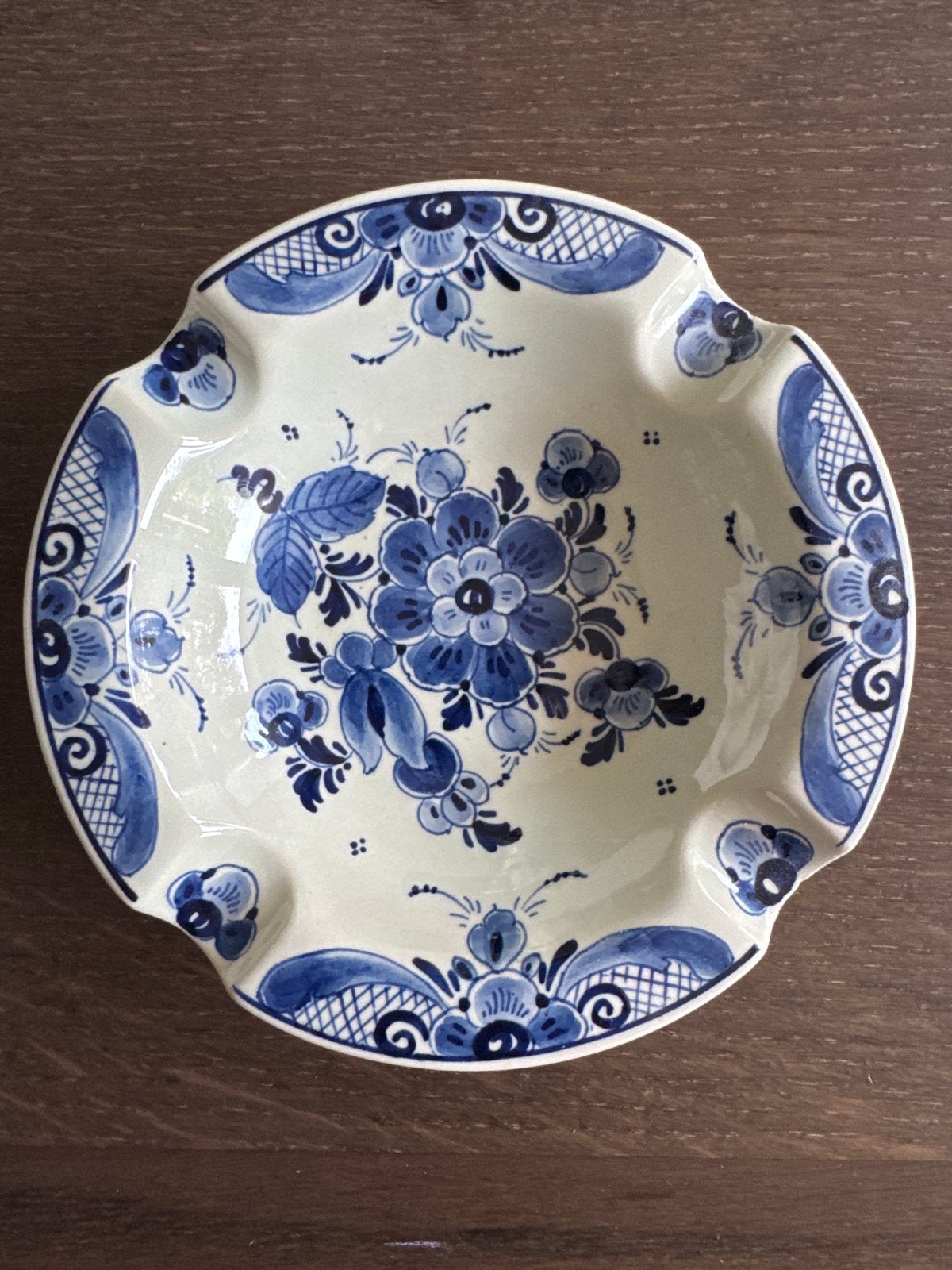 Delfts Blauw Regina asbak/schaaltje - Handbeschilderd, Ophalen of Verzenden