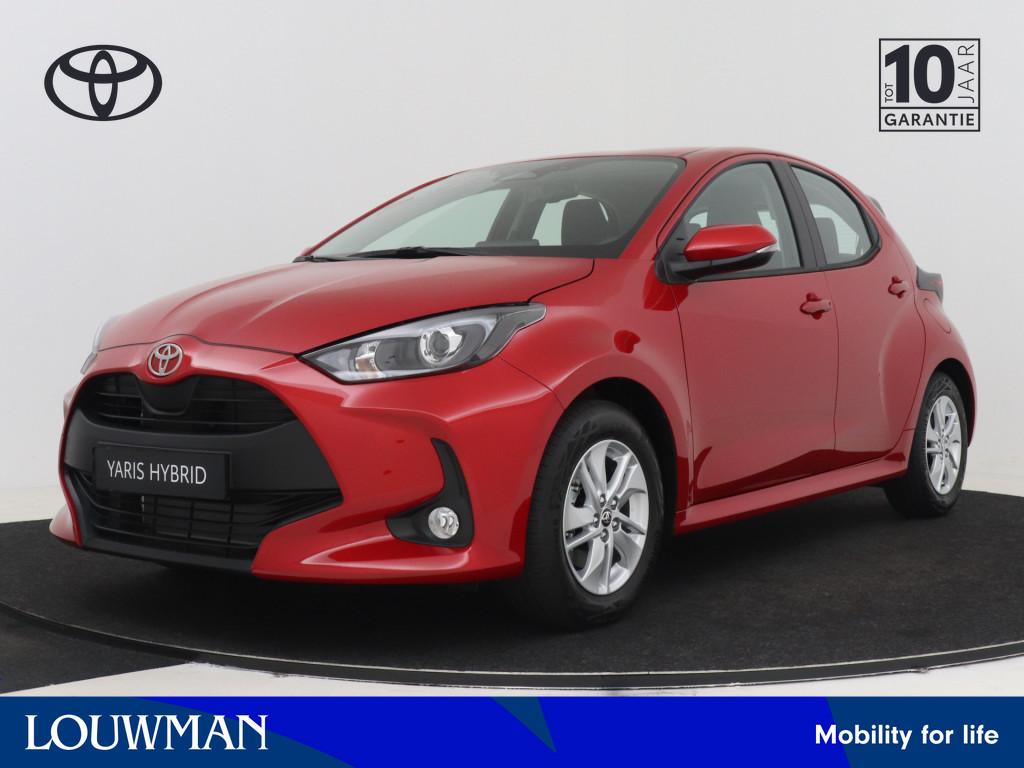 Toyota Yaris 1.5 Hybrid 115 Active | NIEUW & DIRECT LEVERBAA, Auto's, Toyota, 12 maanden, Stof, Zwart, 116 pk