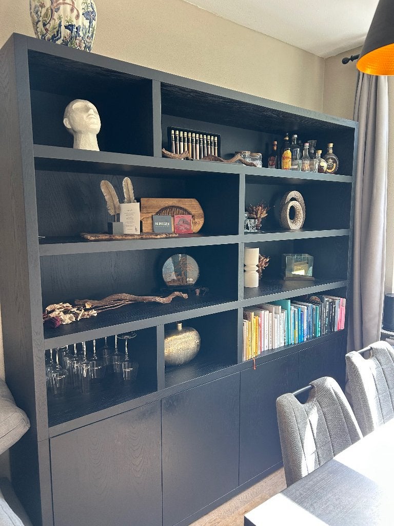 Buffet kast Goossens, Ophalen, Met deur(en), 200 cm of meer, Zo goed als nieuw