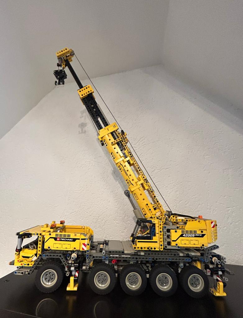 LEGO Technic 42009 - Mobiele Zware Kraan, Ophalen of Verzenden, Zo goed als nieuw