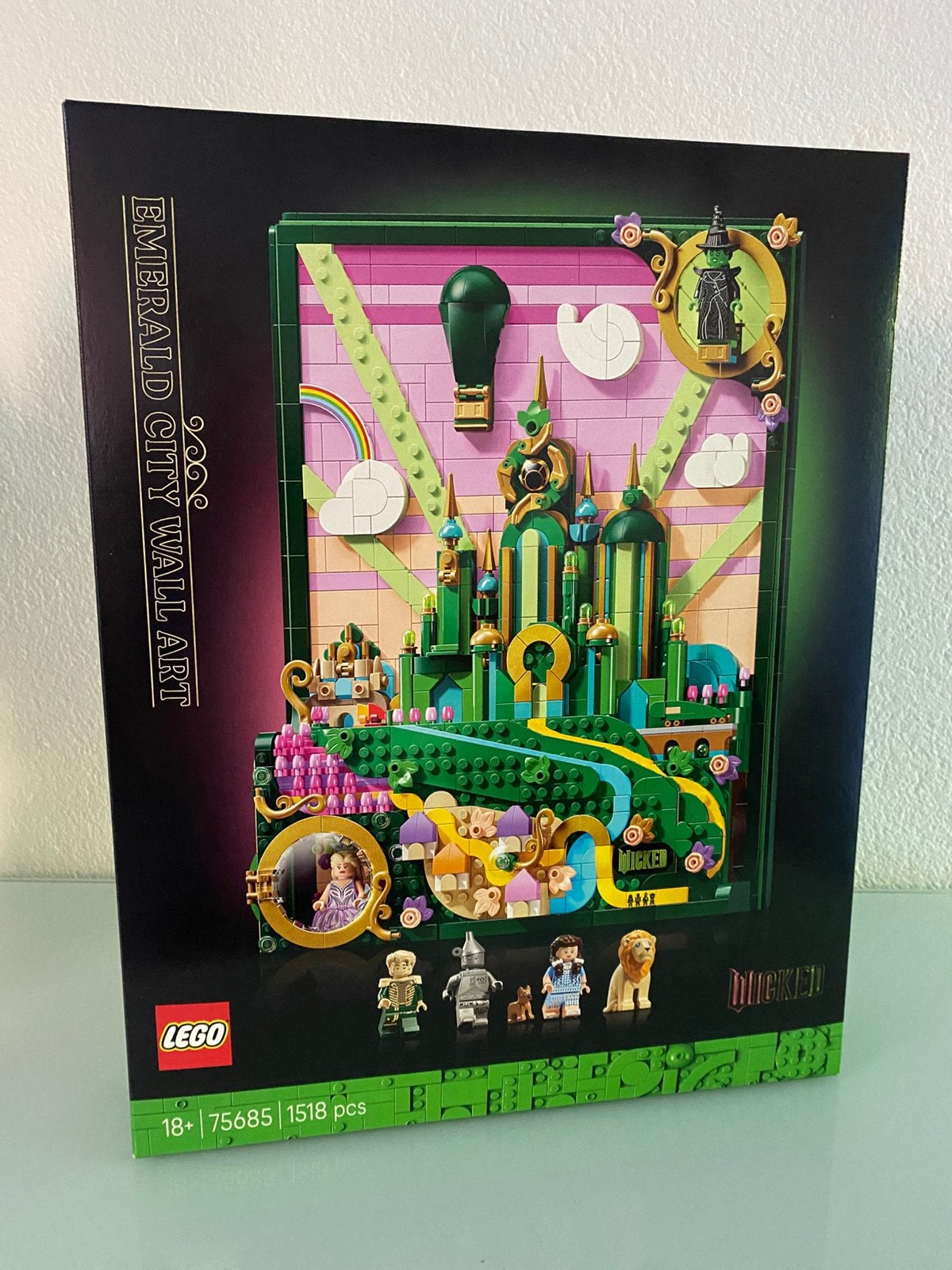 LEGO 75685 Emerald City Muurkunst. NIEUW/SEALED!!! 🆕, Overige thema's, Lego, Nieuw, Ophalen of Verzenden