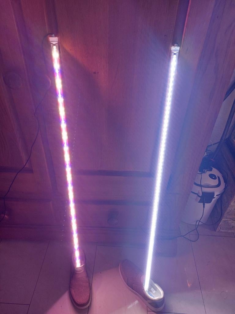 Te koop led verlichting aquarium, Ophalen of Verzenden, Zo goed als nieuw, Minder dan 100 cm