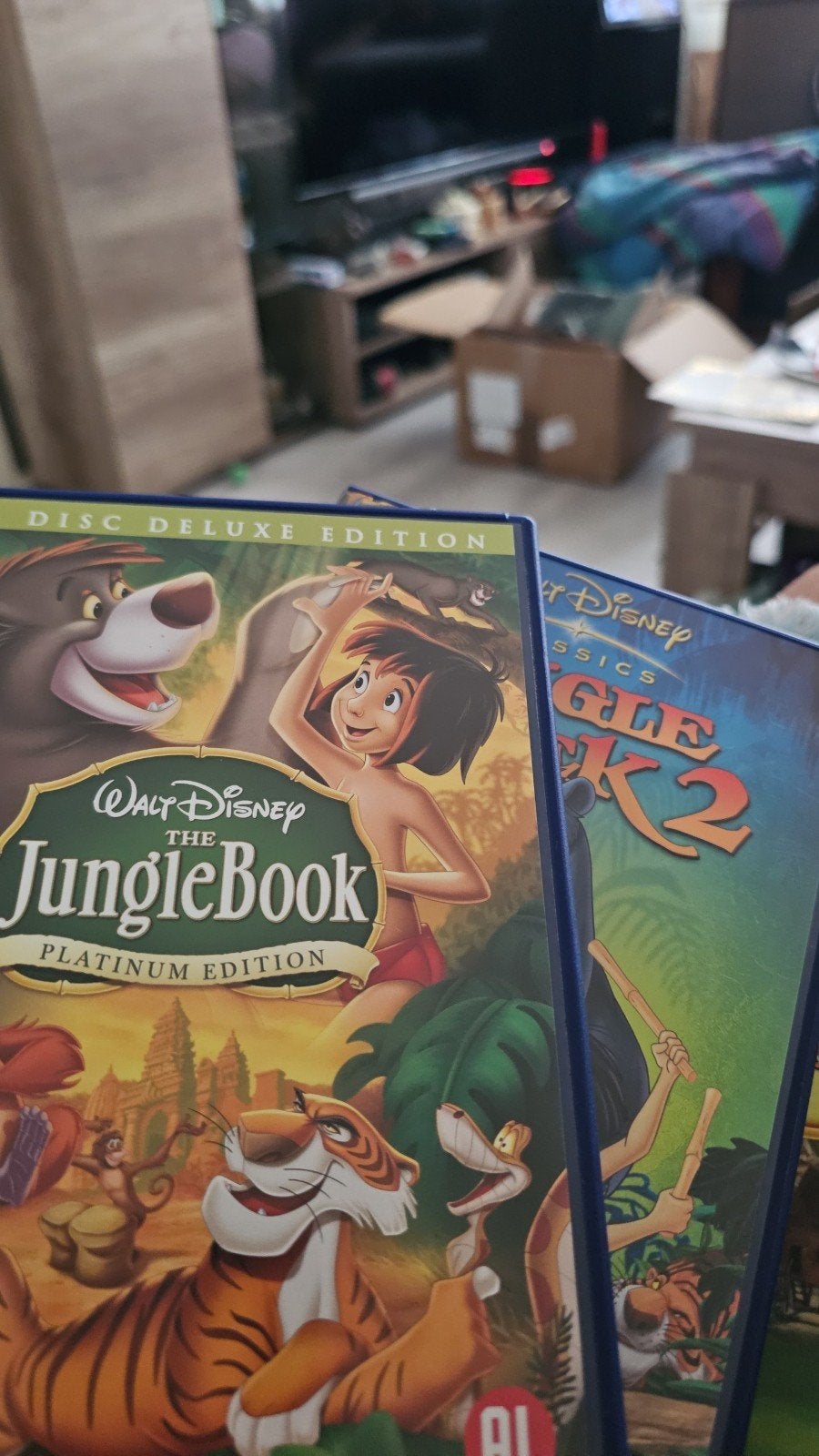 Disney Jungle Book 1 & 2 DVD Boxset - Platinum Editie, Gebruikt, Animatie, Verzamelbox, Verzenden