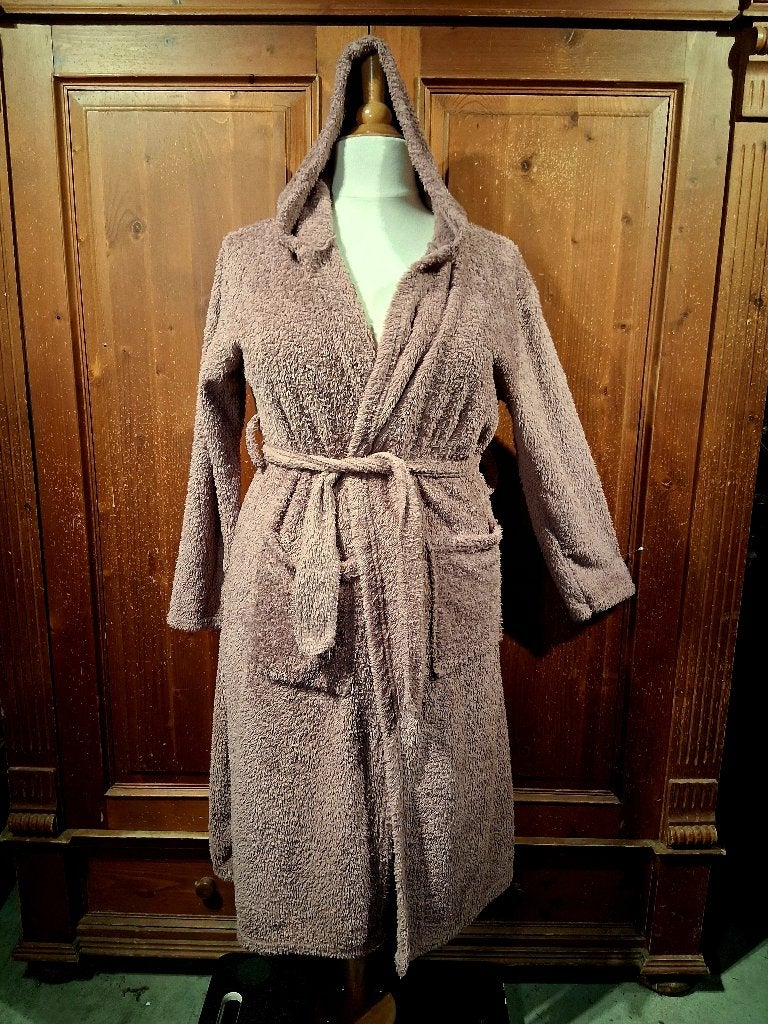 Loungeable Hooded Maxi Badjas oudroze 3XL, Kleding | Dames, Ophalen of Verzenden, Nieuw, Roze, Lingerie of Zwemkleding