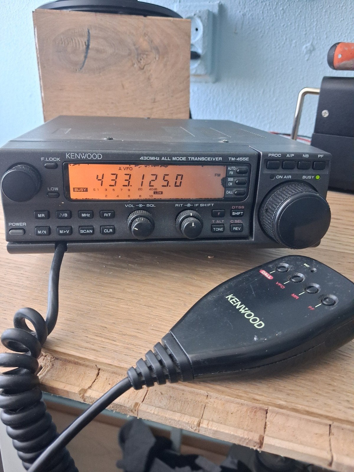 Kenwood TM-455E 70 cm All Mode Transceiver, Ophalen of Verzenden