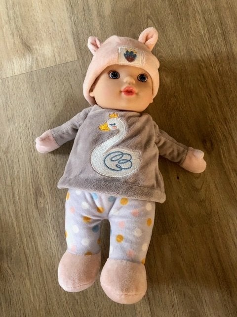 BABY born for babies Sweetie Mauve 30 cm, Ophalen of Verzenden, Zo goed als nieuw, Babypop