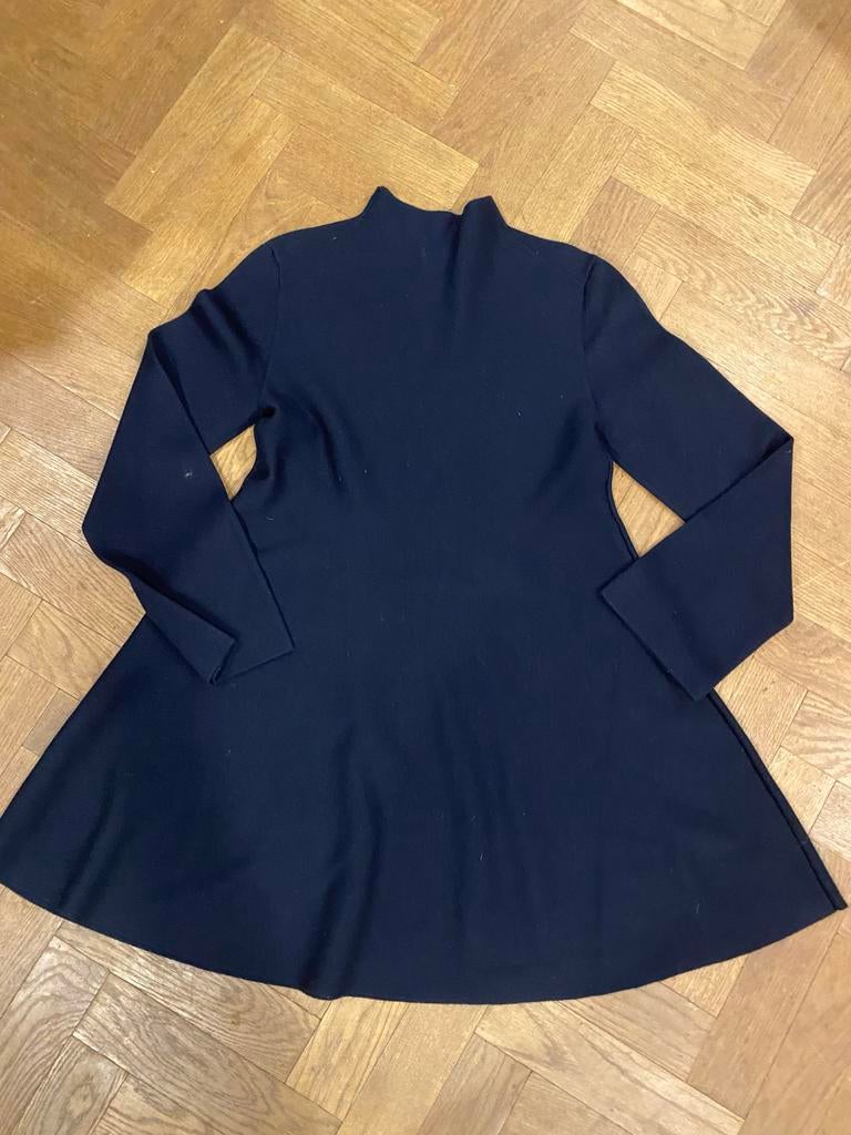 Arket donkerblauw jurk wolblend maat M NIEUW, Maat 38/40 (M), Nieuw, Boven de knie, Verzenden