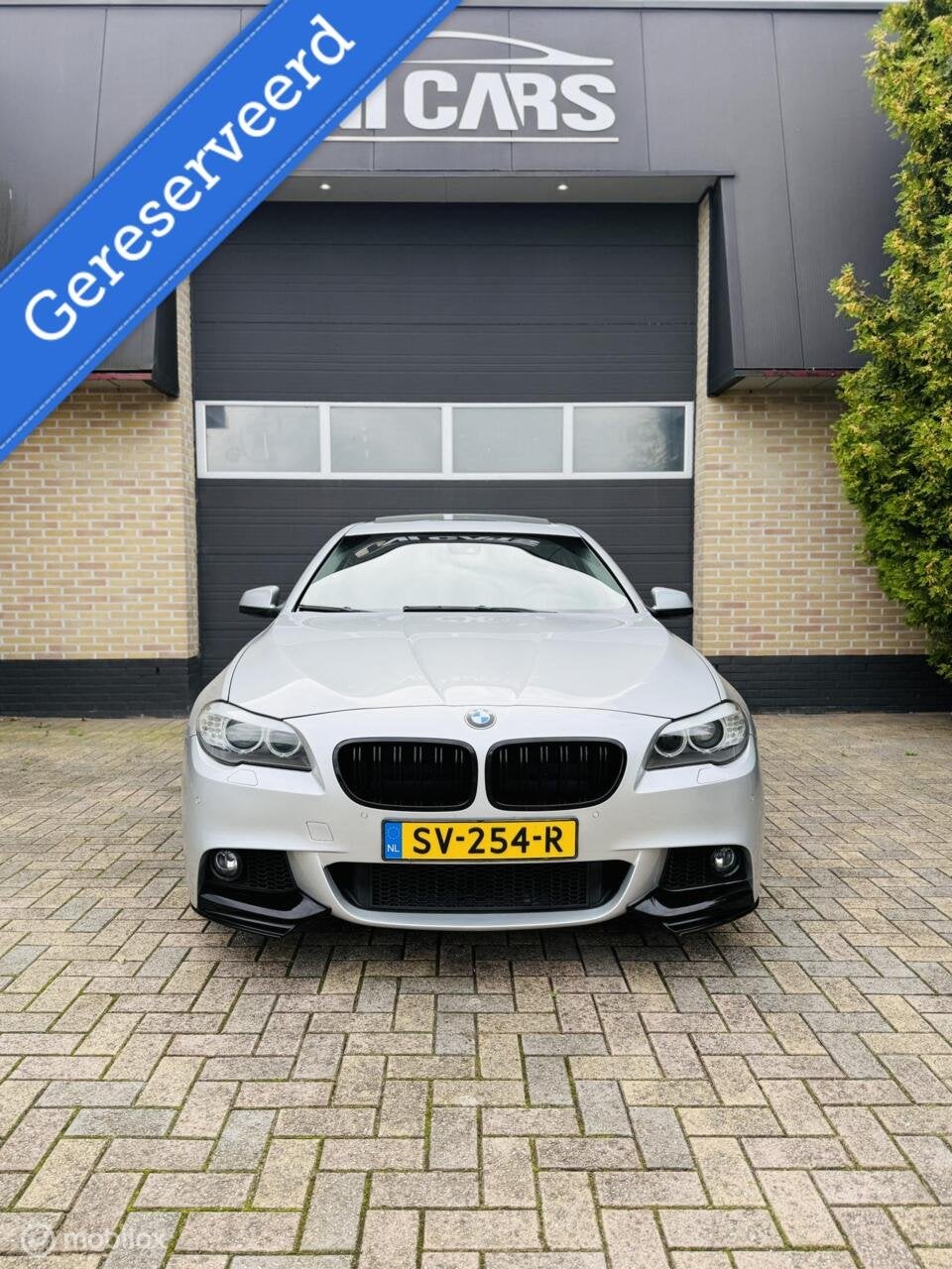 BMW 5-serie 535i High Executive|M Sport Pakket|Leder|Opendak, Auto's, Euro 5, Achterwielaandrijving, Gebruikt, Zwart