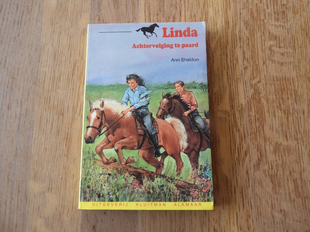 meisjes leesboek. Linda Achtervolging te paard., Ophalen of Verzenden, Zo goed als nieuw, Ann Sheldon, Fictie algemeen