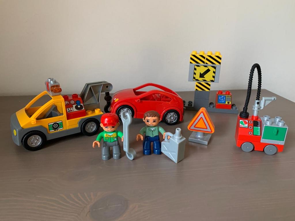Duplo 4964 - Sleepwagen met auto, Gebruikt, Ophalen of Verzenden, Compleet, Duplo