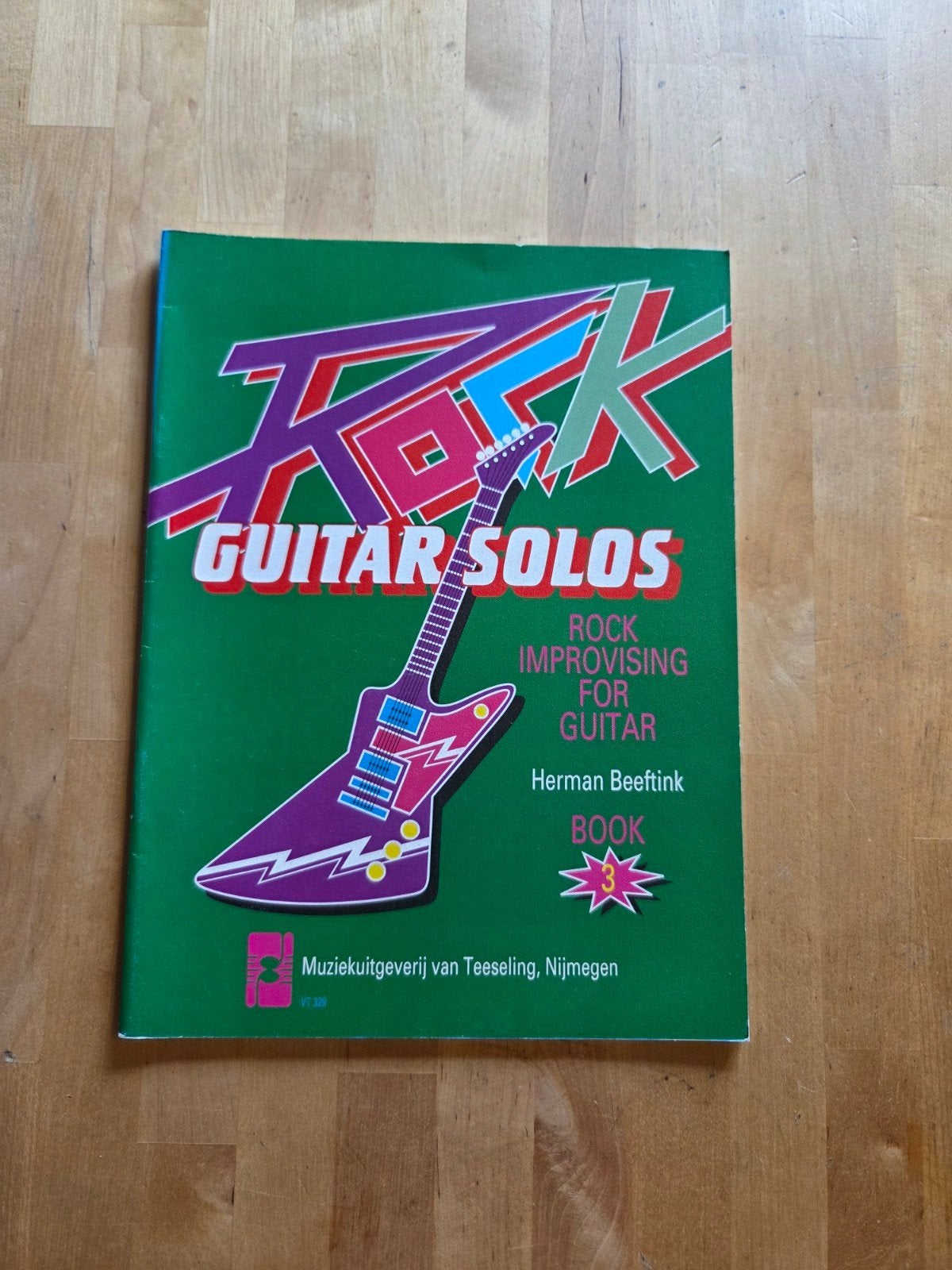 Rock Guitar Solos - Herman Beeftink - Boek 3 (Nieuw), Muziek en Instrumenten, Gitaar, Verzenden, Les of Cursus, Nieuw