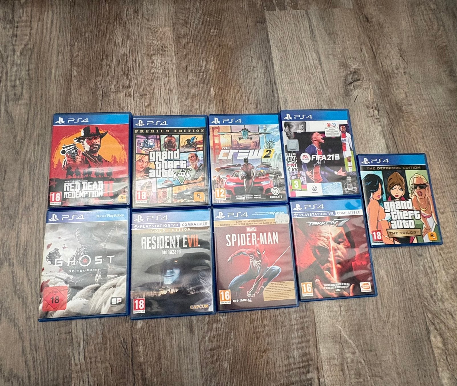 Zgan ps 4 games (kan ook apart verkopen), Spelcomputers en Games, Ophalen, Zo goed als nieuw, Sport, 3 spelers of meer