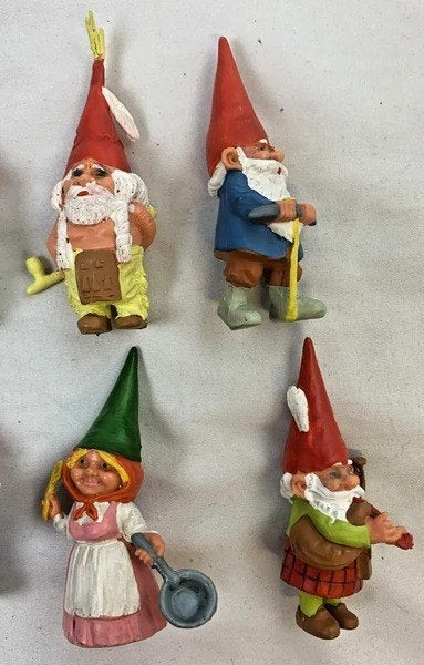 BRB Star Toys David de Kabouter 10 Figuren Set vintage 1989, Verzamelen, Poppetjes en Figuurtjes, Coolsingel 104, 3011 AG Rotterdam, Netherlands