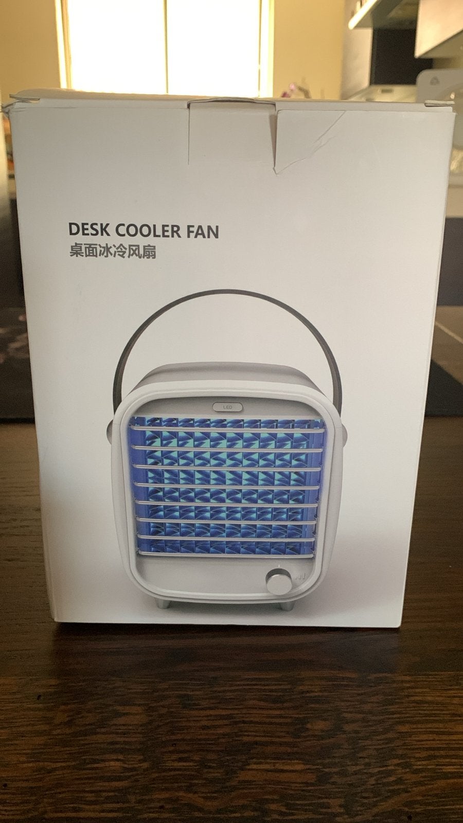 Nieuwe Mini Desk Cooler Fan - Compacte Tafelkoeler, Witgoed en Apparatuur, Luchtbehandelingsapparatuur, Ophalen of Verzenden, Nieuw